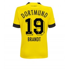Borussia Dortmund Julian Brandt #19 Hjemmedrakt Kvinner 2022-23 Kortermet